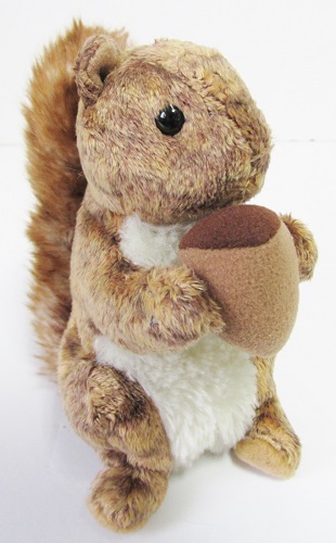 Nutty, Squirrel with Acorn<br>Ty Beanie Baby<br>(Click on picture-FULL DETAILS)<br>